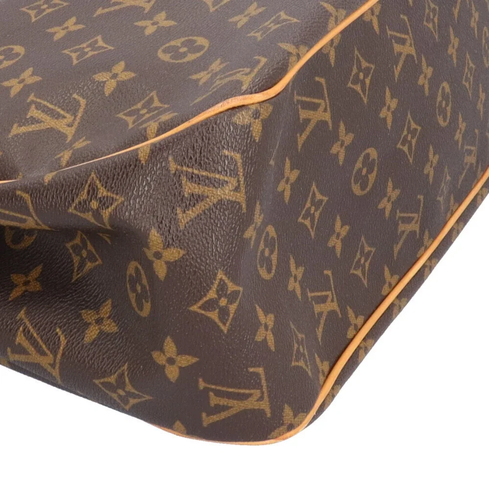 LOUIS VUITTON Brown Monogram Canvas Tote Bag